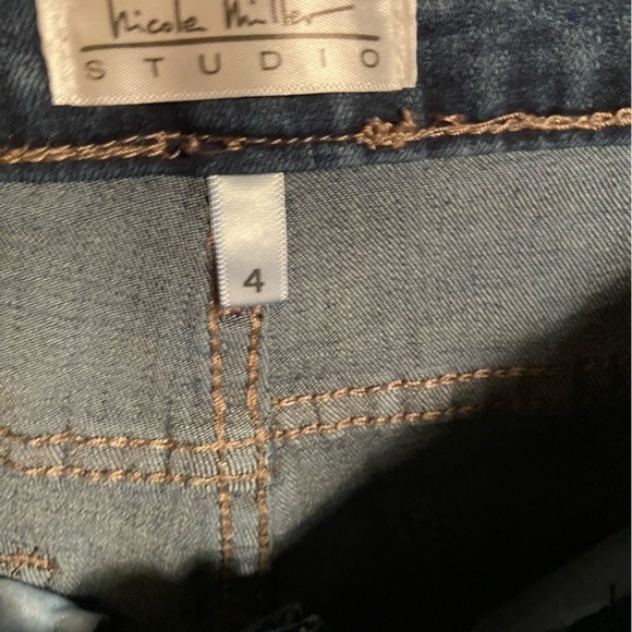 Nicole Miller Studio Jeans For Skinny High Rise Little You. Great Wash. - Picture 2 of 7